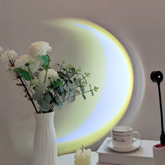 1pc Sunset Projection Lamp for Romantic Atmosphere Decor - Haven Glow