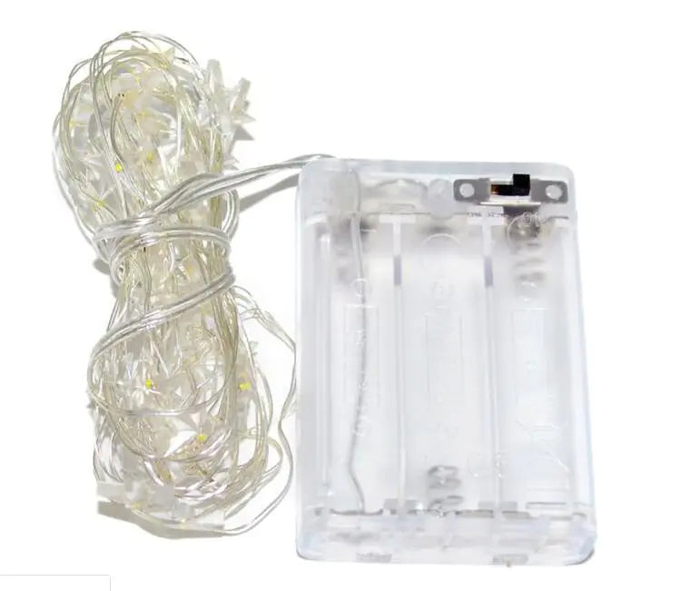 LED Copper Wire Star String Lights for Home Decor - Haven Glow