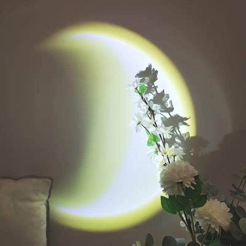1pc Sunset Projection Lamp for Romantic Atmosphere Decor - Haven Glow