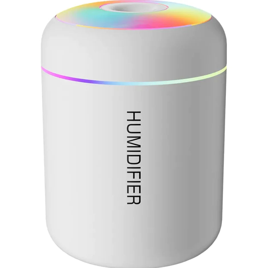 Mini Silent Seven-Color Ambient Light Humidifier - Haven Glow