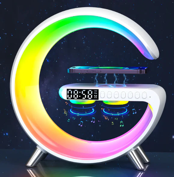 Bluetooth Speaker with Ambient Light and Alarm Clock - Haven Glow