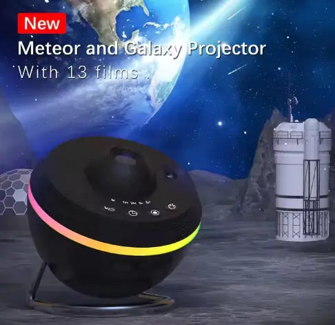 3-in-1 Ultra Clear Galaxy Projector Lamp - Haven Glow